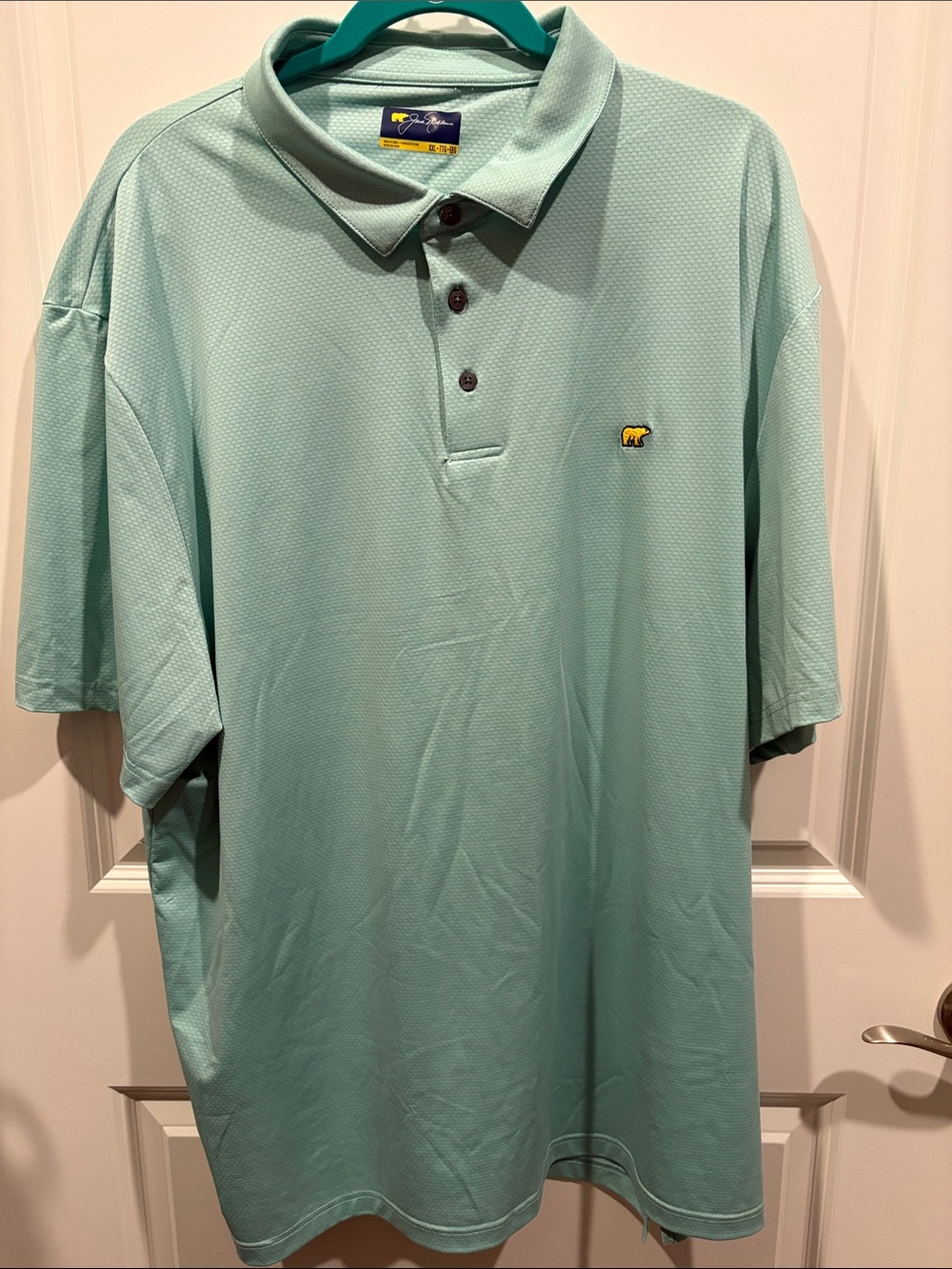 Jack Nicklaus Men’s Mint Green Polo Shirt